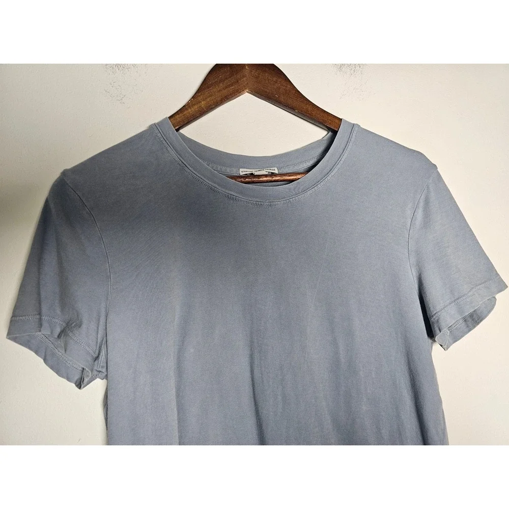 Minimalist James Perse Standard Tee [fits like a Womens 6] Blue Cotton WLJ3114